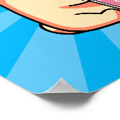 Cute Pug Poster (Hoek)