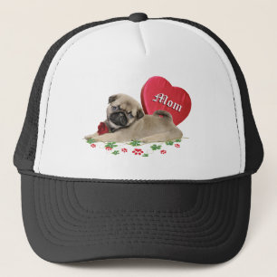 Cute Pug Puppy A Mama's design Trucker Pet