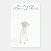 Cute Pug Puppy Post-it® Notes (Voorkant)