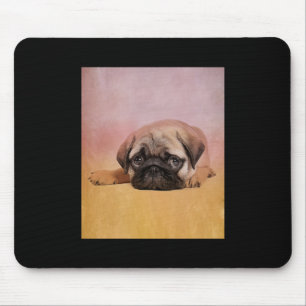 Cute Pug Puppy Pug Hondenliefhebbers Cadeau Muismat