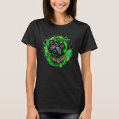 Cute Pug st Patrick s Day T-shirt (Voorkant)