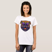 Cute Pug T-Shirt (Voorkant volledig)