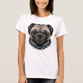 Cute Pug T-Shirt (Voorkant)