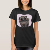 Cute Pug T-Shirt (Voorkant)