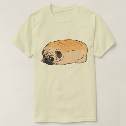 Cute Pug T-Shirt (Design voorkant)