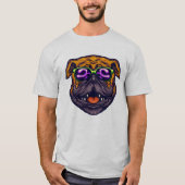 Cute Pug T-Shirt (Voorkant)