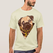 Cute Pug T-Shirt (Voorkant)
