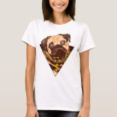 Cute Pug T-Shirt (Voorkant)