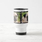 Cute Pug Travel Mug Reisbeker (Center)