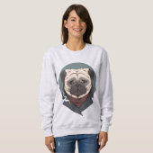 Cute Pug Trui (Voorkant volledig)