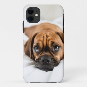Cute Puggle Dog Hoesje