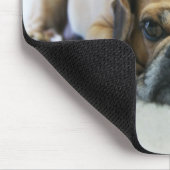 Cute Puggle Mousepad Muismat (Hoek)