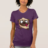 Cute puggy t-shirt (Voorkant)