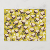 Cute Pugs Briefkaarten (Voorkant)