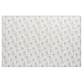 Cute Pugs en Hearts Stof (Fat Quarter)