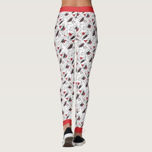 Cute Pugs Leggings (Achterkant)