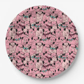 Cute Pugs Paper Bord (Voorkant)