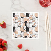 Cute Pugs Servet (Insitu)