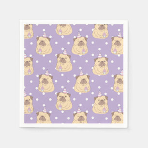 Cute Pugs Servet