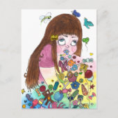 Cute Puke Briefkaart (Voorkant)