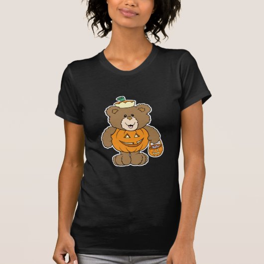 Cute Pumpkin-Beer T-shirt (Voorkant)