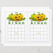 Cute pumpkin bingo (Voorkant / Achterkant)