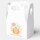 Cute Pumpkin en Balloons Herfst 1e verjaardag meis Bedankdoosjes (Geopend)