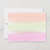 Cute Pumpkin en Balloons Herfst 1e verjaardag meis Bedankkaart (Achterkant)