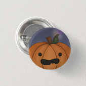 Cute Pumpkin Face Illustratie Ronde Button 3,2 Cm (Voorkant /achterkant)