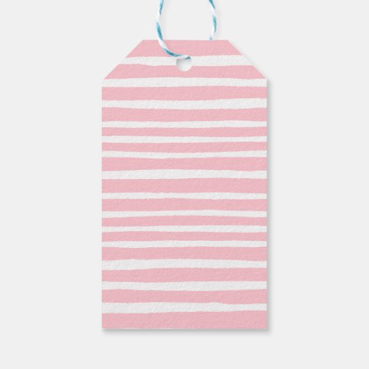 Cute Pumpkin Floral Baby shower Hartelijk dank Cadeaulabel (Achterkant)