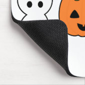 Cute Pumpkin, Ghost en Skull Muismat (Hoek)