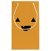 Cute Pumpkin Halloween Klein Cadeauzakje (Achterkant)