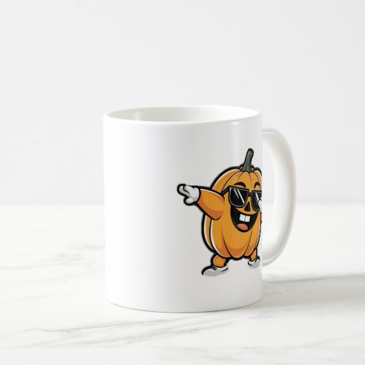 Cute Pumpkin Halloween Koffiemok (Voorkant rechts)