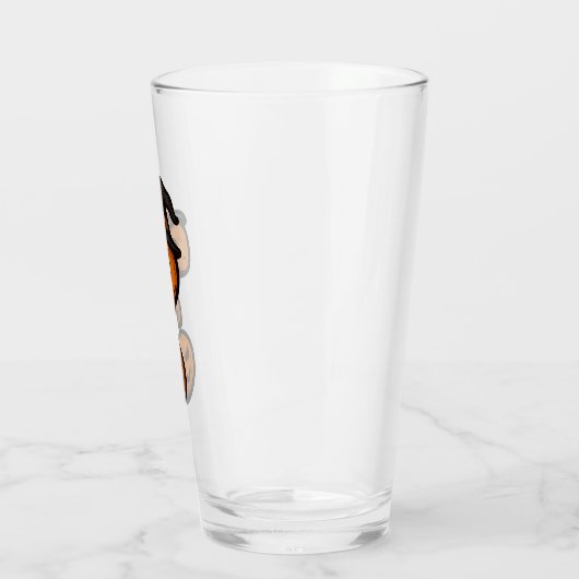 Cute Pumpkin Halloween Question Mark Beer Mug Glas (Links)