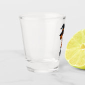 Cute Pumpkin Halloween Question Mark Shot Glass Shot Glas (Links)