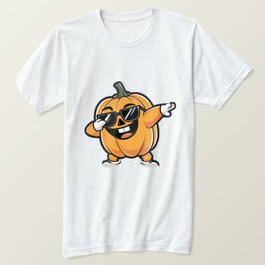 Cute Pumpkin Halloween T-shirt (Design voorkant)
