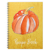 Cute Pumpkin-herfst in de herfst Notitieboek (Voorkant)