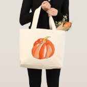 Cute Pumpkin-herfst in de herfst Tote Bag (Voorkant (product))