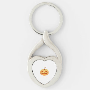 Cute Pumpkin Jack O Lantern Turtle Zee Halloween C Sleutelhanger
