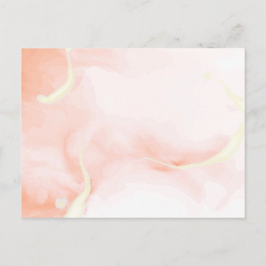 Cute Pumpkin najaar Leaves Monogram Fall Weddensch Uitnodiging Briefkaart (Achterkant)