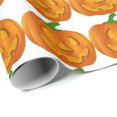Cute Pumpkin-omslagpapier Cadeaupapier (Rol Hoek)