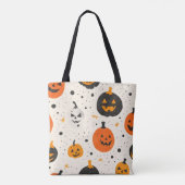 Cute Pumpkin Pattern Tote Bag (Achterkant)