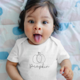 Cute Pumpkin Romper