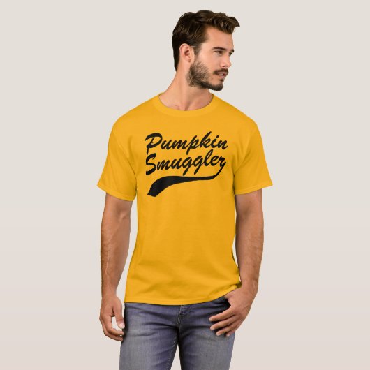 Cute Pumpkin Smuggler Vrouwenmoederschap Halloween T-shirt (Voorkant volledig)