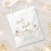 Cute Pumpkin Trick or treat Halloween Bedankzakje (Geknipt)