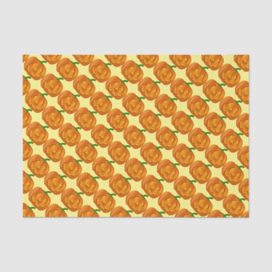 Cute Pumpkin-weefselpapier Tissuepapier (Voorkant)