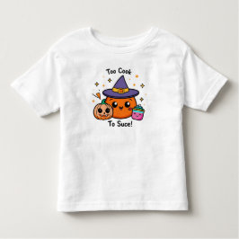 Cute Pumpkin Witch Halloween Vector Art Kinder Shirts