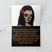 Cute Pumpkins Happy Halloween Kaart (Binnen)