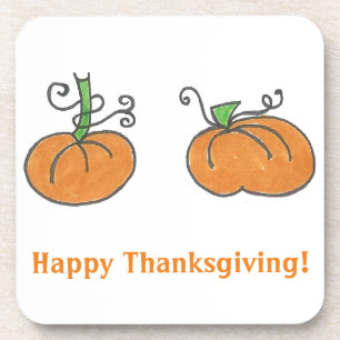 Cute Pumpkins Onderzetter