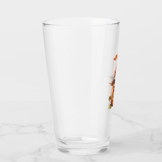 Cute Pumpkins Sticker Glas (Rechts)